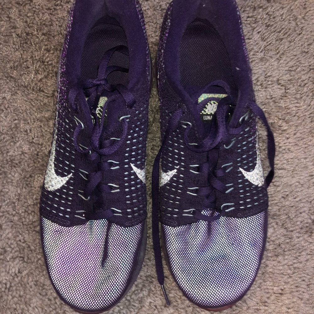 Purple Nike Lunarglide 7